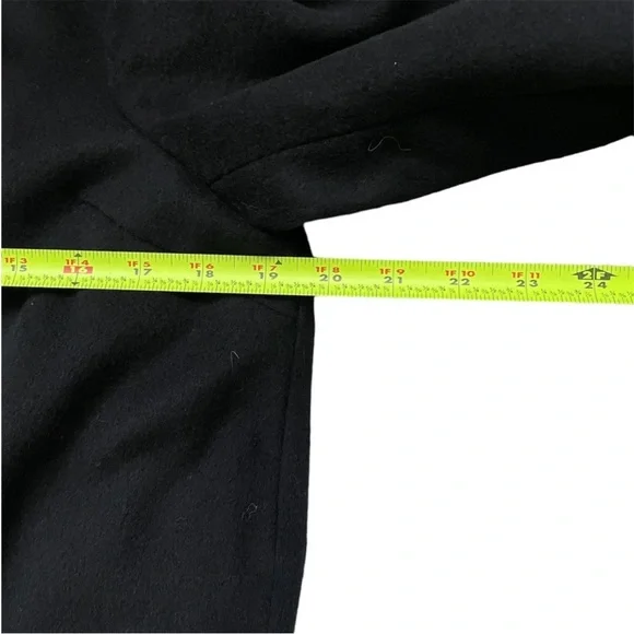 NWT Michael Kors Zipper Asymmetrical Wool Blend Large Long Coat (size 12)